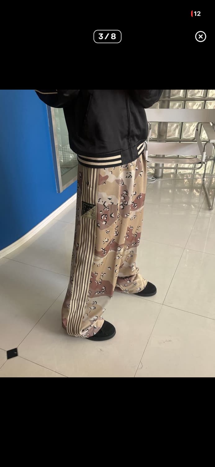 last/KAPITAL CHOCO CHIP BAGGYTRACK PANTS 상품이미지3