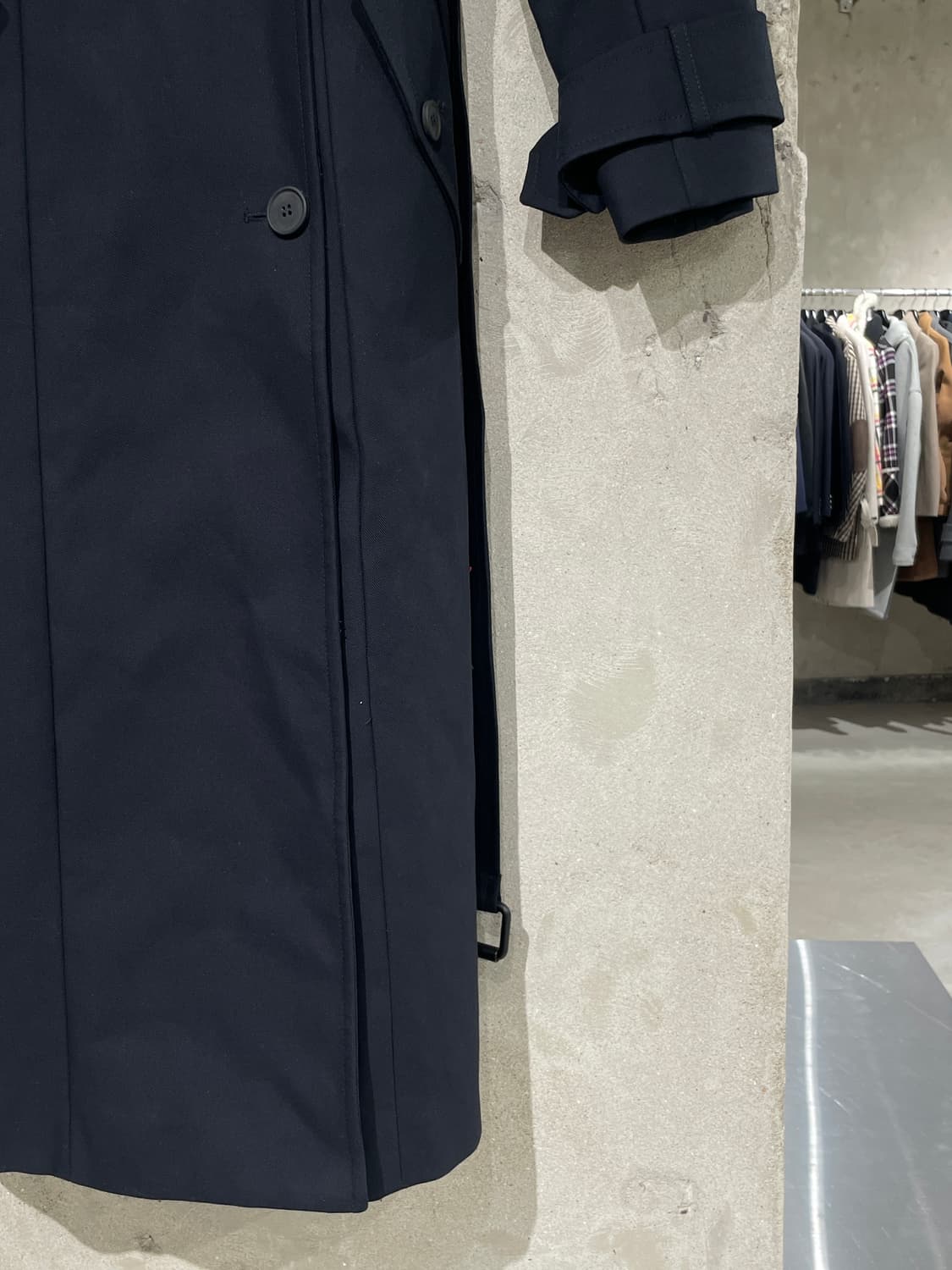 올세인츠 블랙 세이지 트렌치 코트 상품이미지5