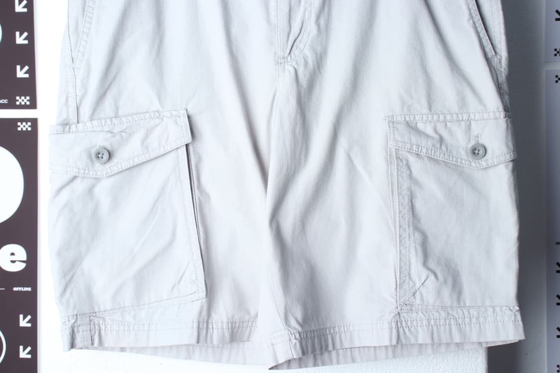 (L-XL) 아이조드 반바지 팬츠 카고 그레이 면 올드스쿨-P10111 상품이미지4