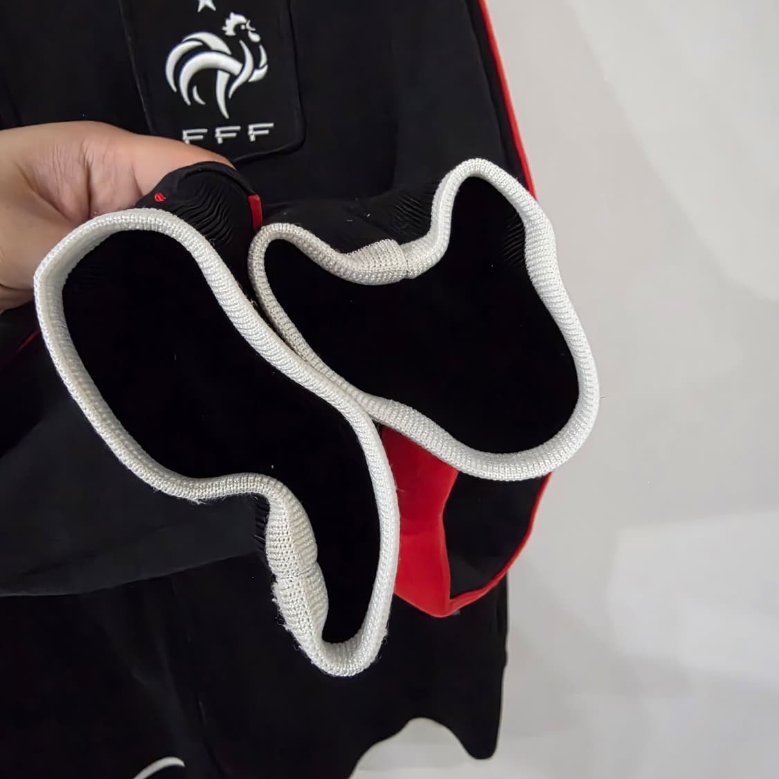 나이키 프랑스 FFF 트랙 자켓 블랙/레드 M(100) 상품이미지3