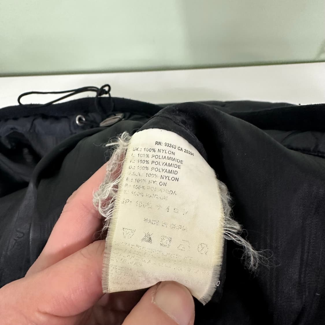 95 디젤 블랙 지퍼포인트 덕다운 패딩점퍼 상품이미지9