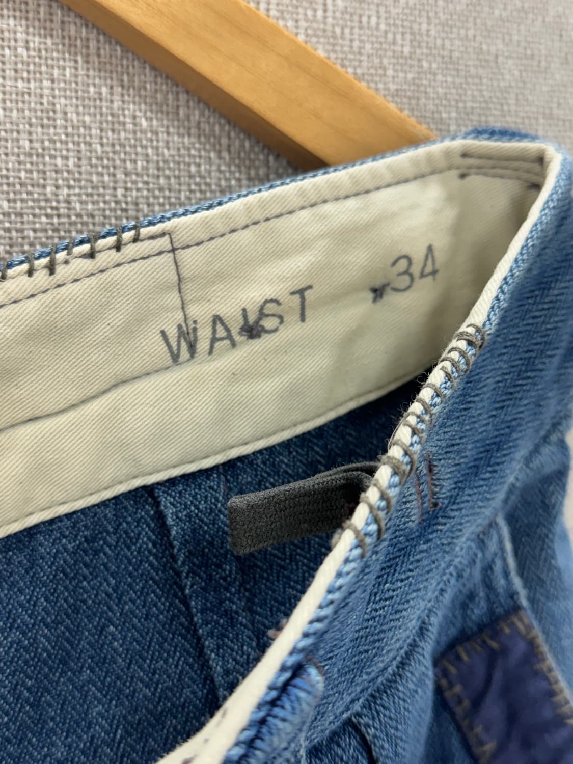 더블알엘 패치워크 헤링본 반바지 / 34 상품이미지7