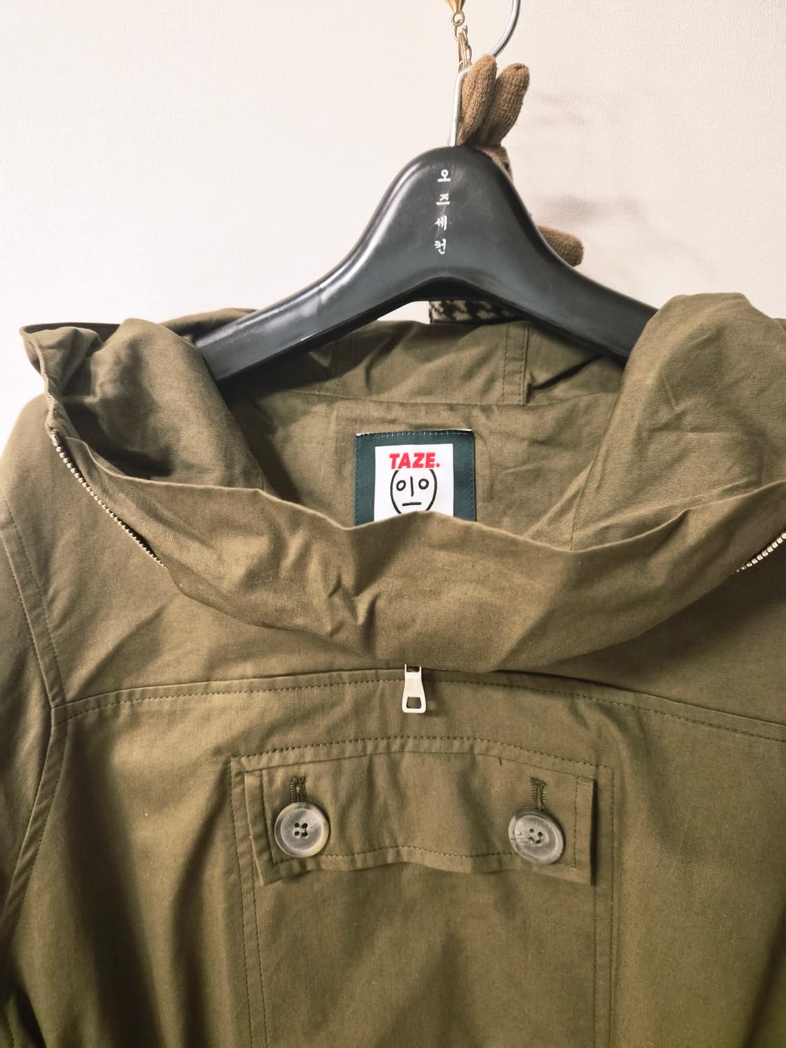 [TAZE.] 타제 코튼  아노락 후드 상품이미지7