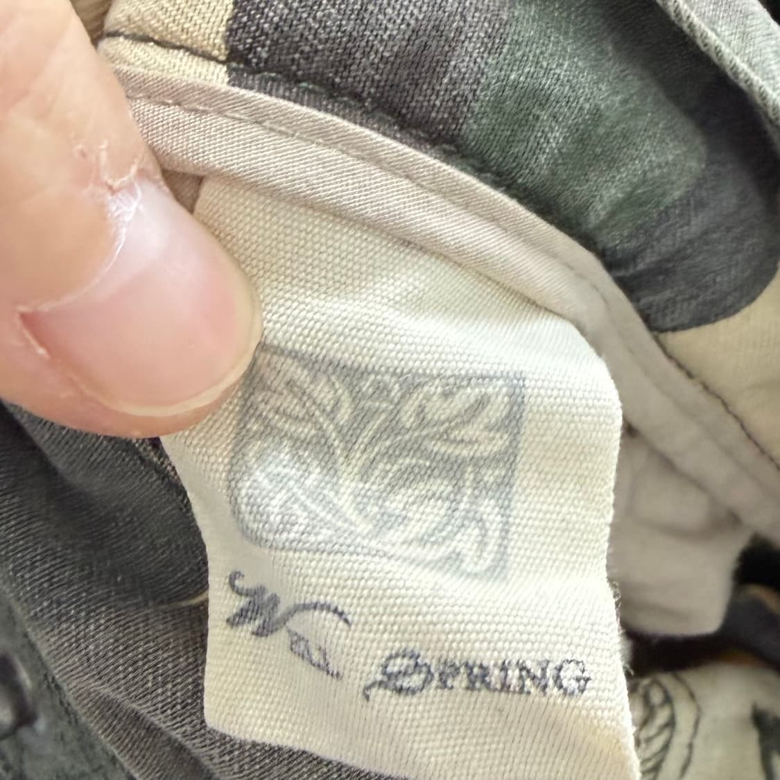 Well Spring 카모 본디지 부츠컷 카고 팬츠 상품이미지8