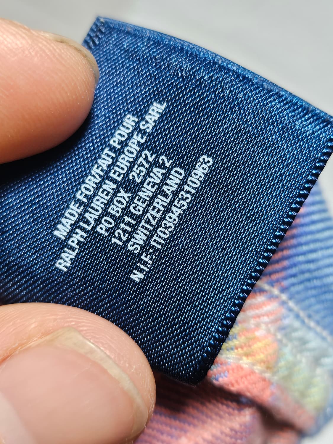 폴로랄프로렌 패치 포켓 체크 셔츠 M 상품이미지7