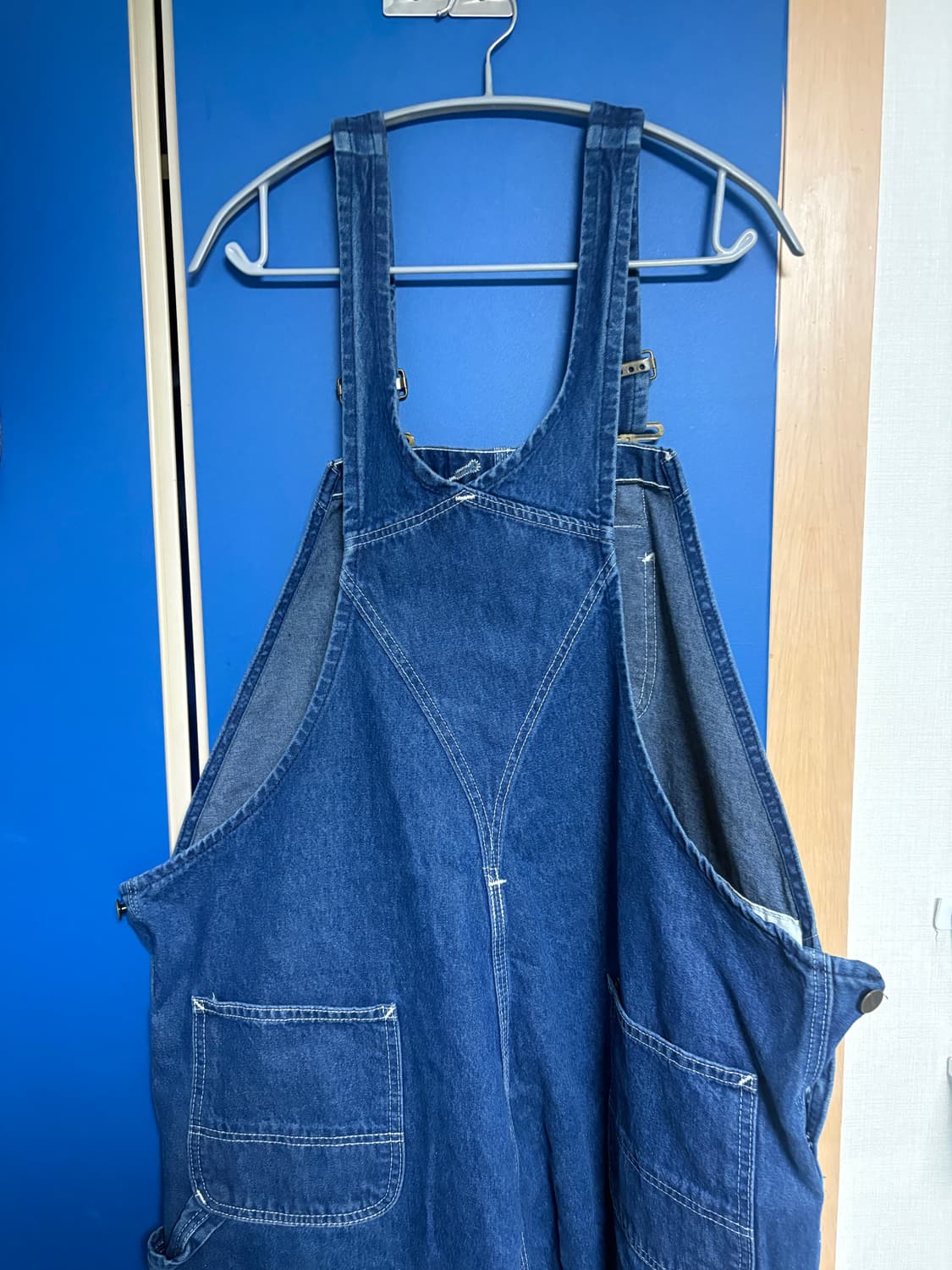 칼하트 데님 오버롤 멜빵바지 빅사이즈 [3Xl] 상품이미지4