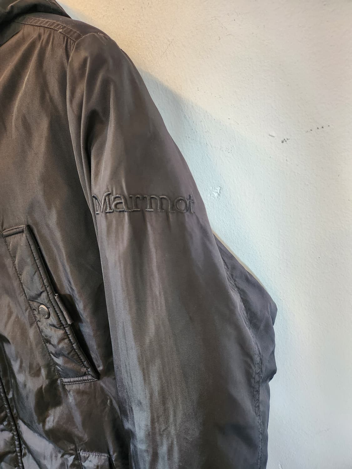 마모트 블랙 다운롱패딩 L(100) 상품이미지2