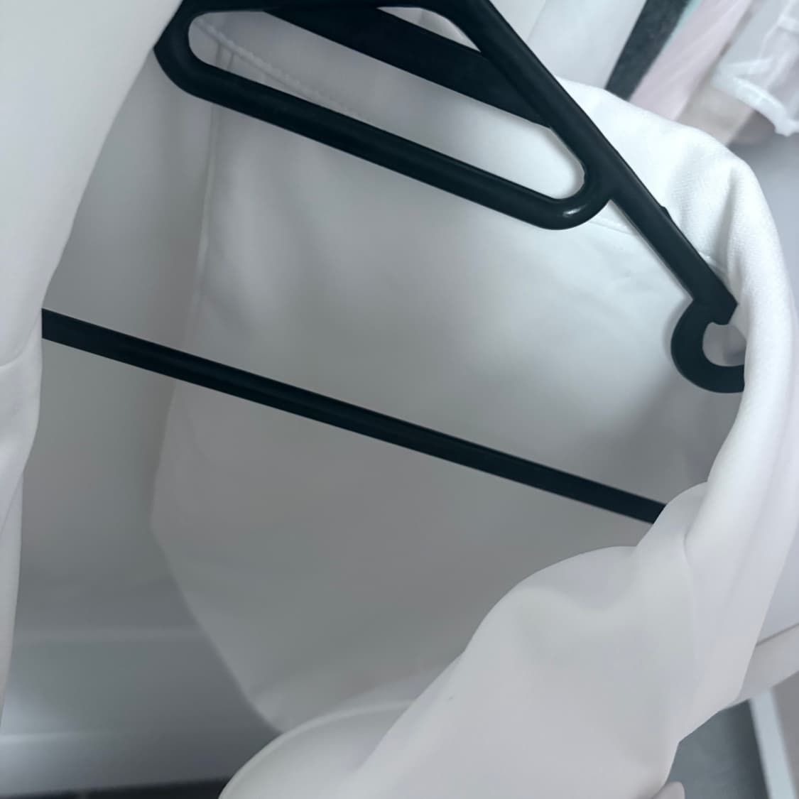 🩵 수입의류 슬림핏 뒤트임 카라 크롭 숏 자켓(어깨패드 내장) 상품이미지5