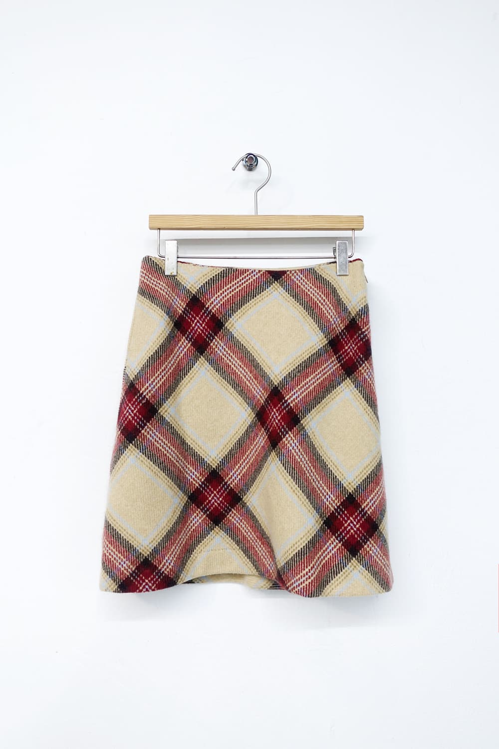 로라 애슐리 타탄 체크 스커트 상품이미지5