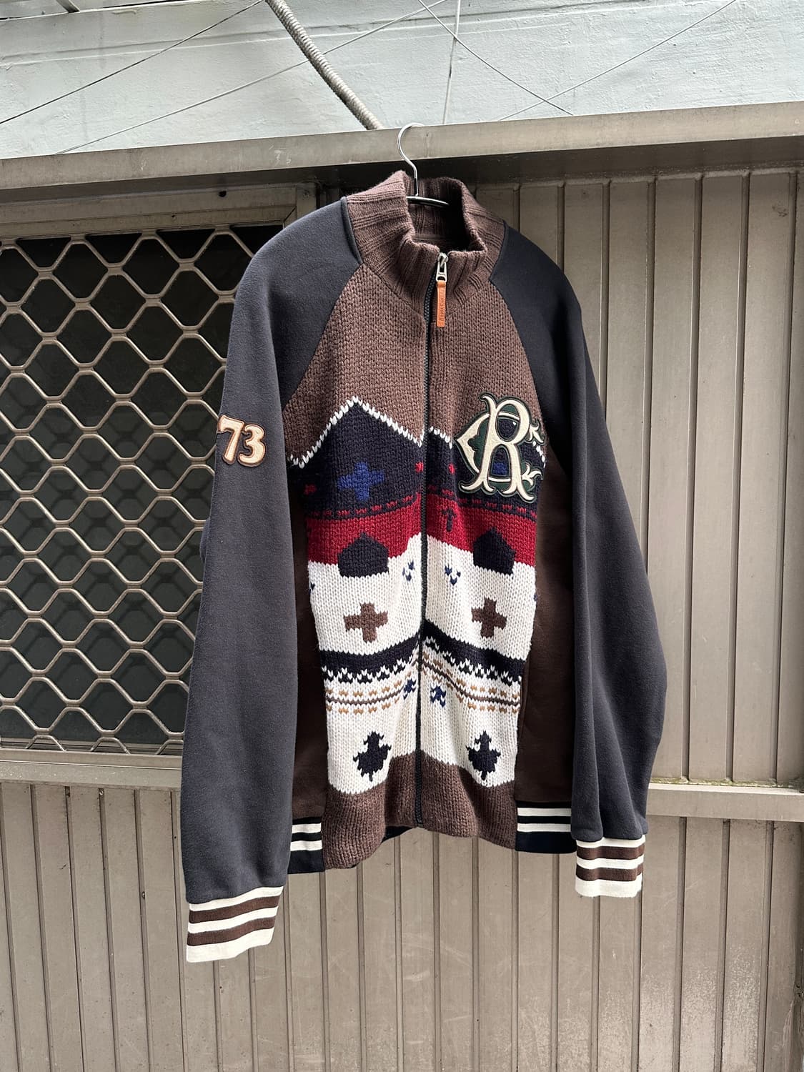 Vintage Roots cowichan nordic knit zip u 상품이미지3