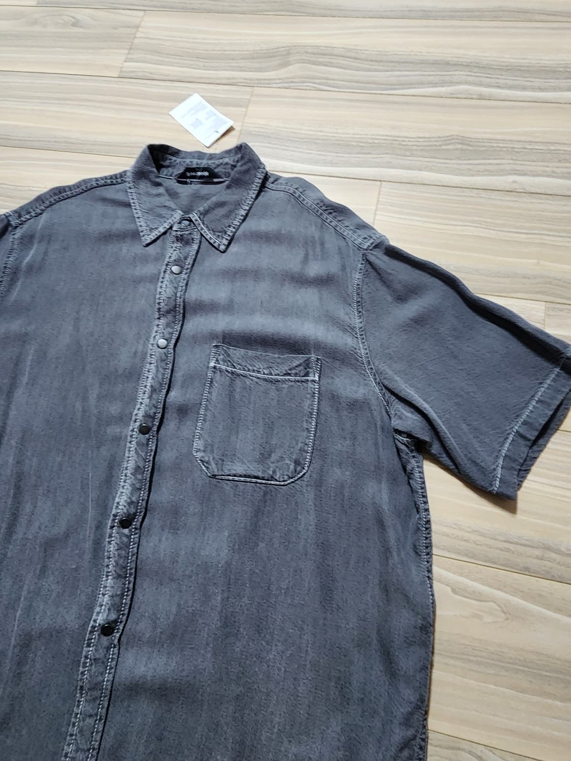 에잇세컨즈반팔데님셔츠L사이즈 상품이미지2