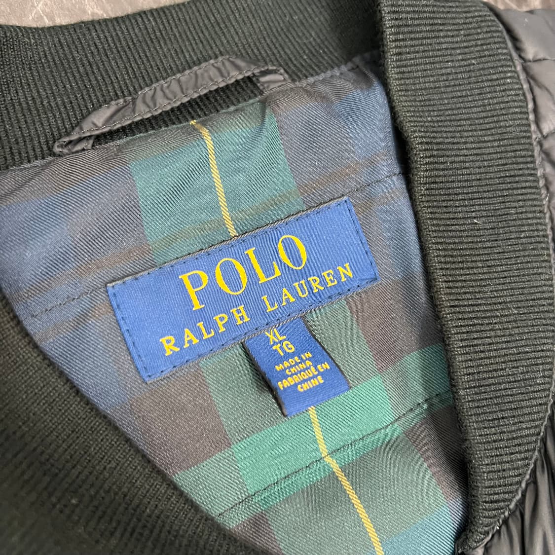 폴로랄프로렌 로고 경량 다운 자켓 블랙 상품이미지5