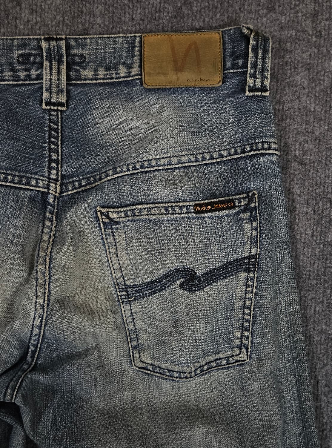누디진 빈티지 워싱 데님 팬츠W30 L33(급처) 상품이미지4