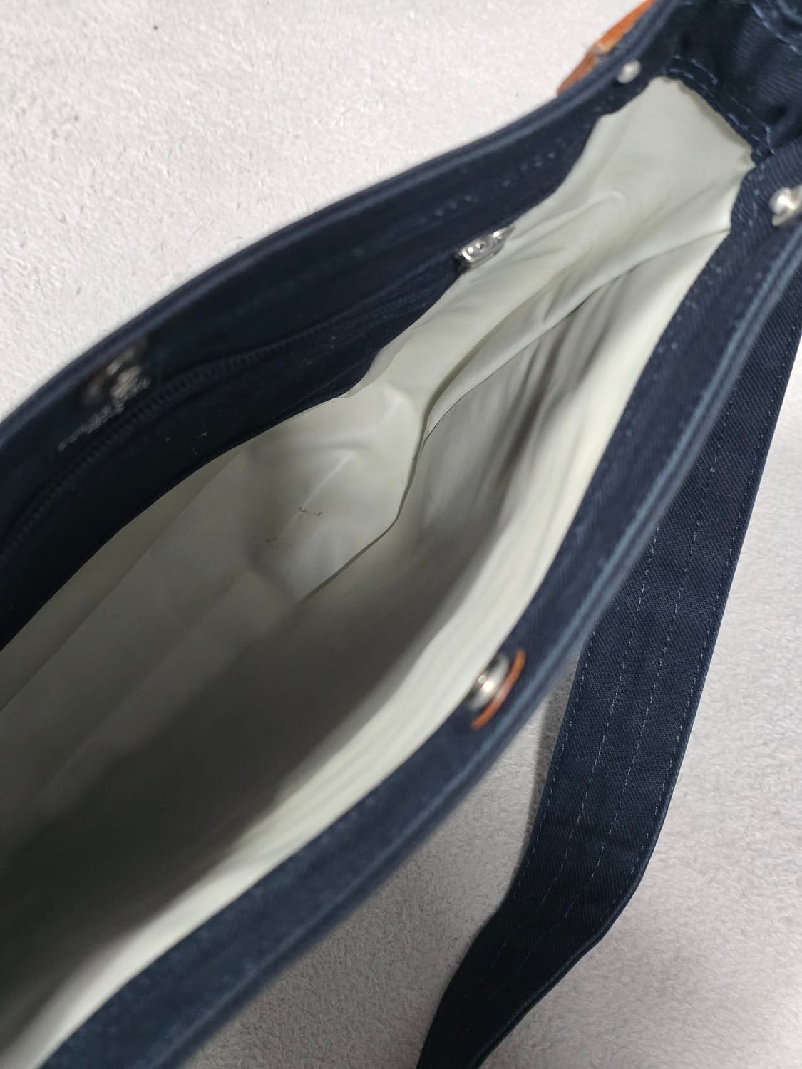 요시다포터 YOSHIDA 코튼 네이비 크로스백 상품이미지7