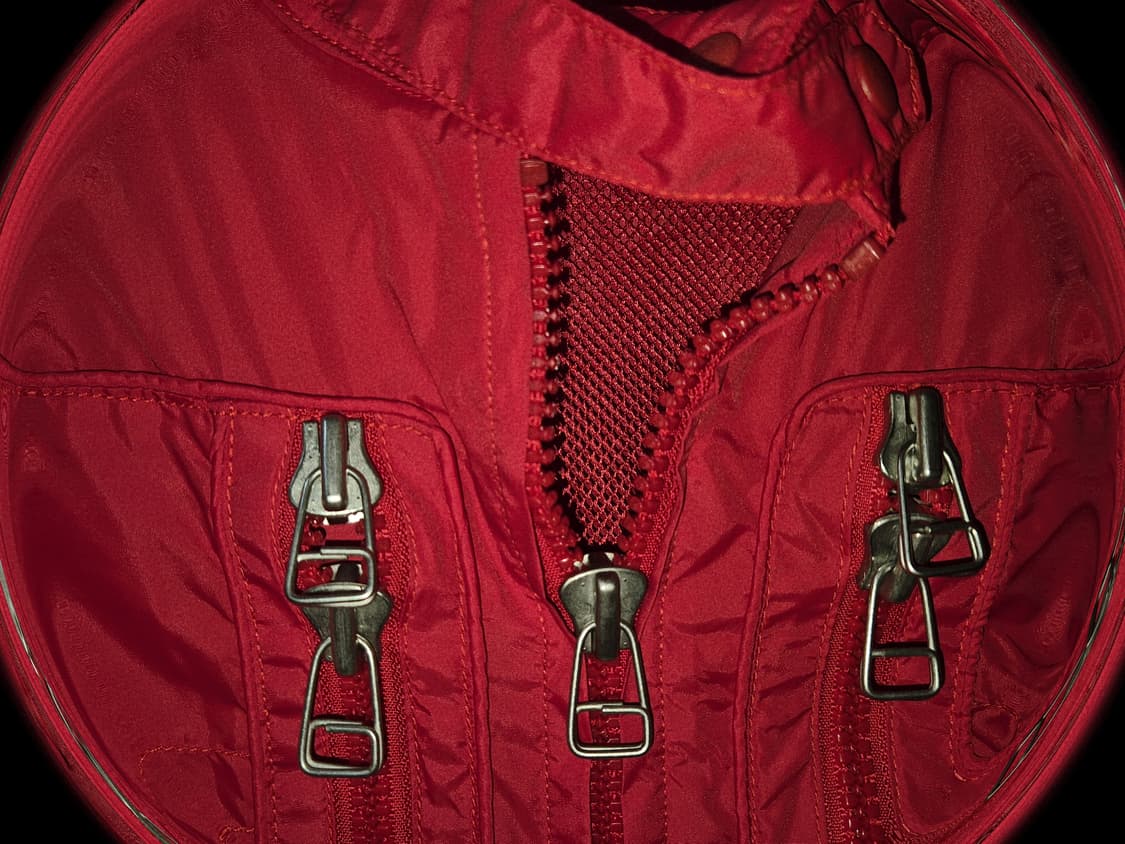 Vintage y2k crop zipper jacket 상품이미지2