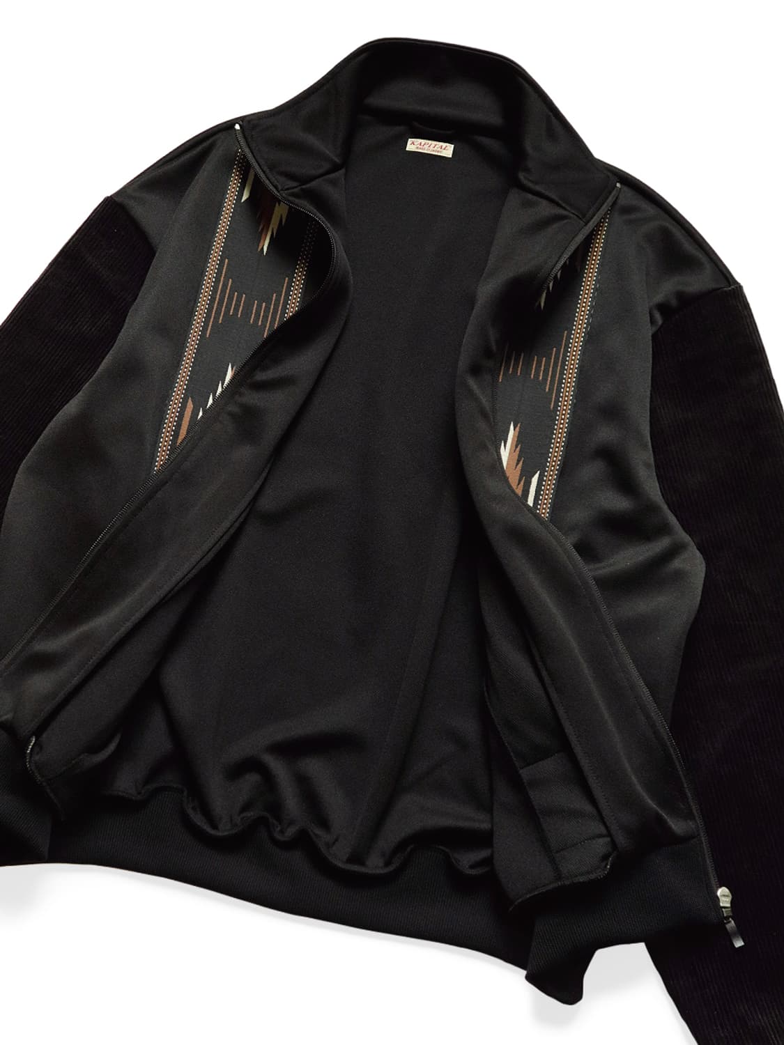 캐피탈 스무스 저지 코치 & 제피르 트랙 자켓 블랙 3 EK1600LCA 상품이미지7