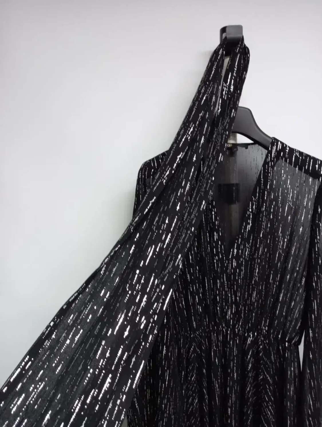 새 마쥬 MAJE  쉬폰 시스루 맥시 롱 원피스 55.66 상품이미지8