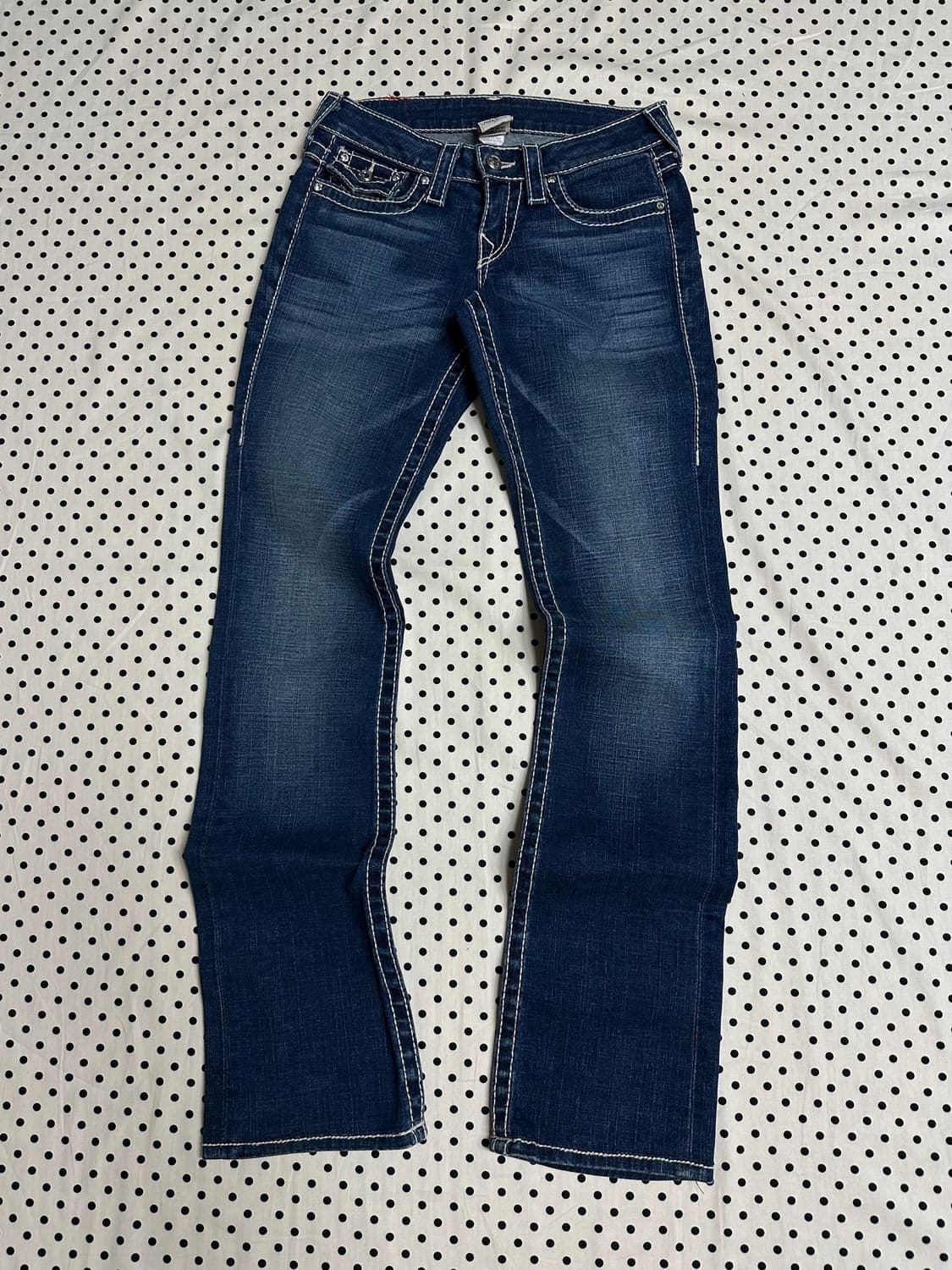 트루릴리전 로우라이즈 데님팬츠 상품이미지2