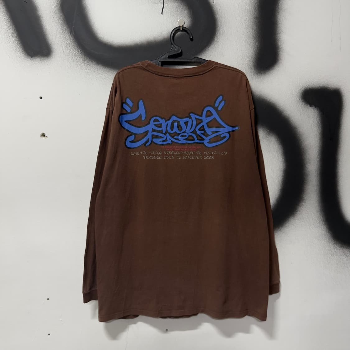 VTG 빈티지 빅사이즈 올드스쿨 멀티 프린팅 롱슬리브 티셔츠 상품이미지2