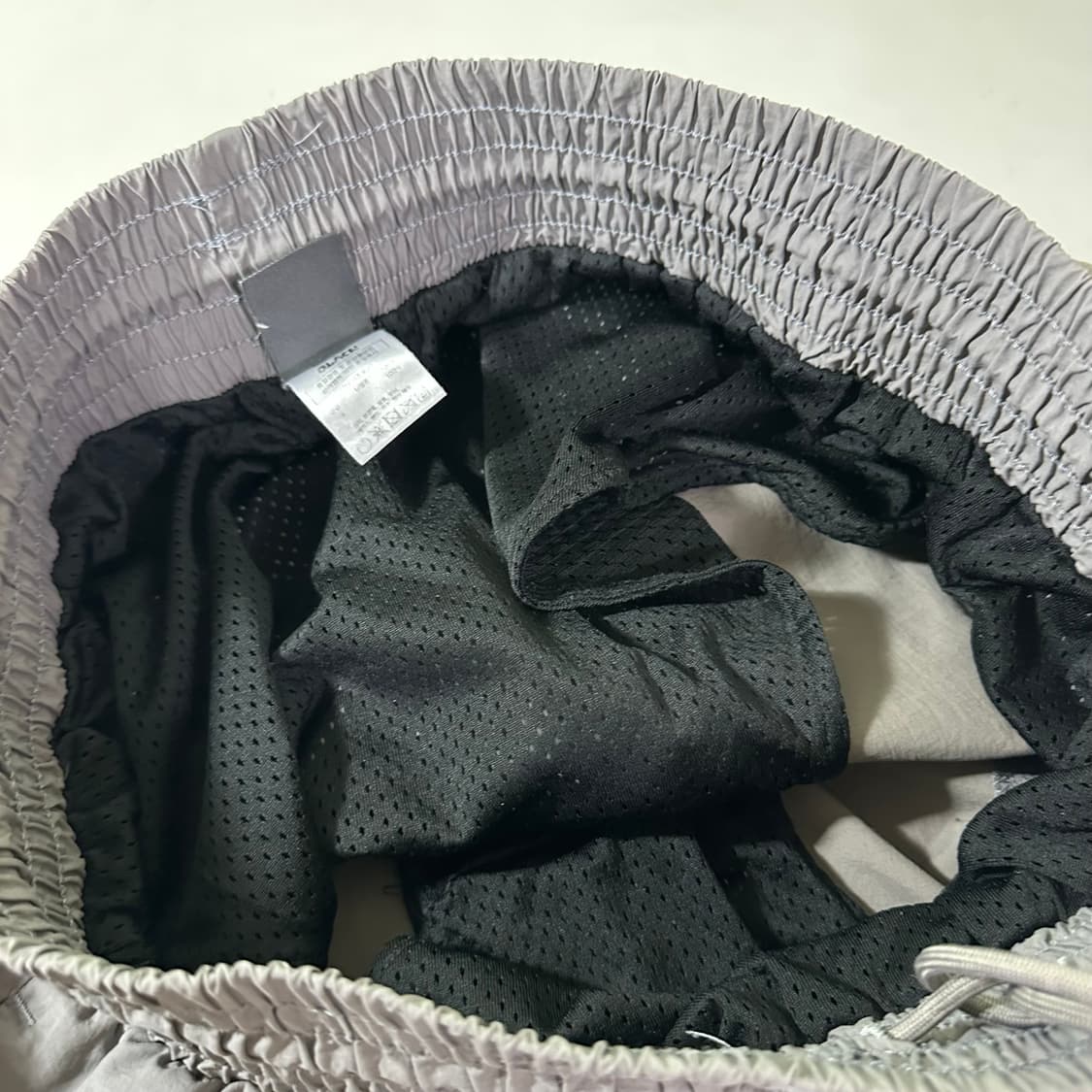 L 글랙 GLACK 반바지 진그레이 기본로고 밴딩 나일론팬츠 상품이미지7