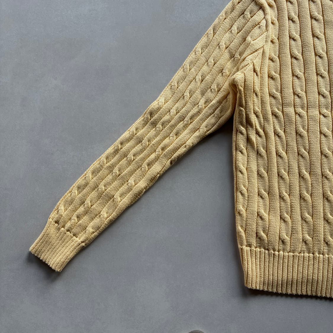 [S-M]폴로 랄프로렌 꽈배기 케이블 코튼 니트 상품이미지7