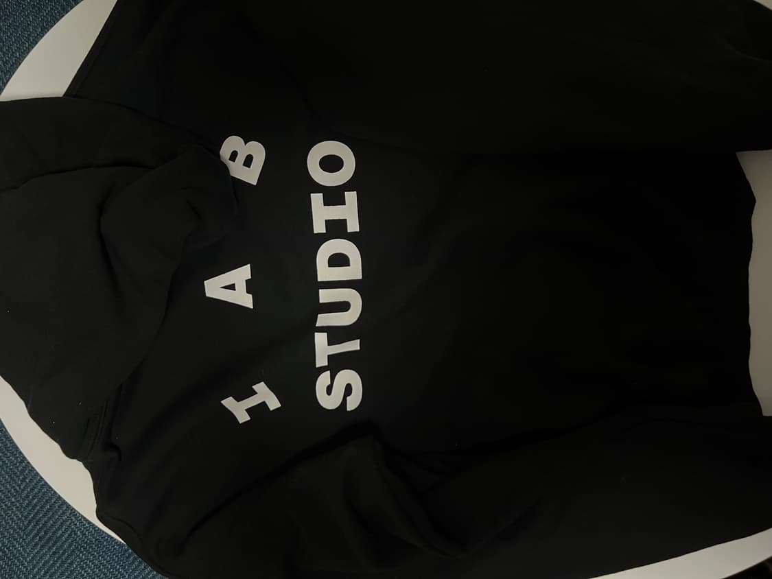 아이앱스튜디오 블랙 후드 M 상품이미지4