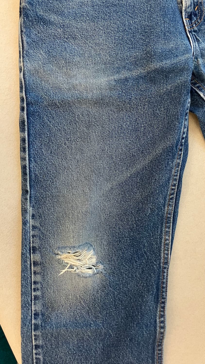 Levi’s damaged 505 (made in USA) 상품이미지4
