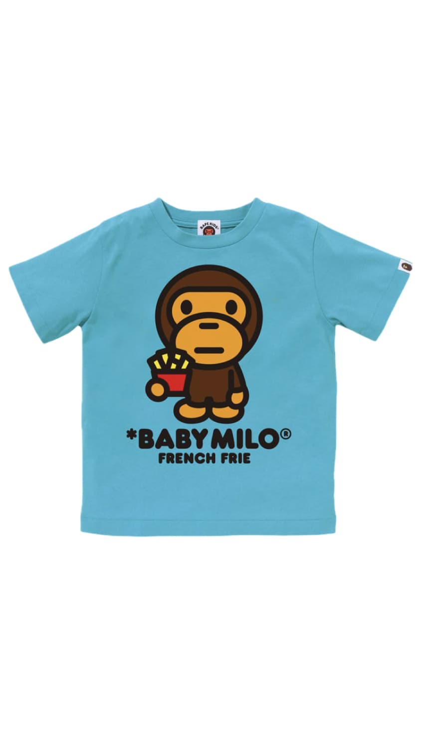 베이프 키즈반팔 BABY MILO FRENCH FRIE TEE 상품이미지1