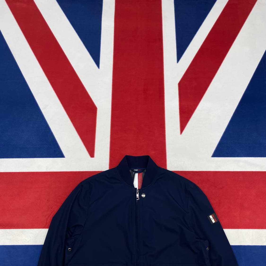 타미힐피거 블루종 S 실측 M  상품이미지2