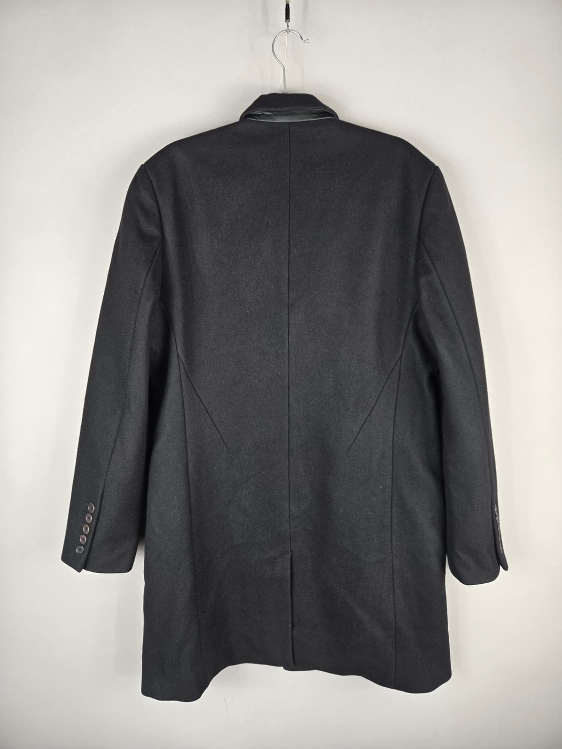 [무료배송]쟈딕앤볼테르 옴므 M 남성 울 혼방 3버튼 싱글 코트 블랙 상품이미지5