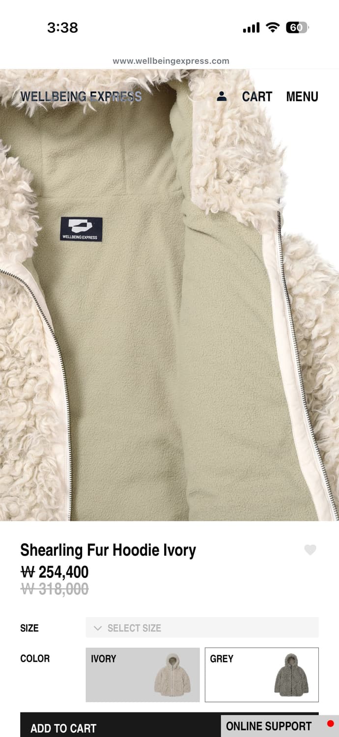 웰빙익스프레스 퍼 자켓  상품이미지4