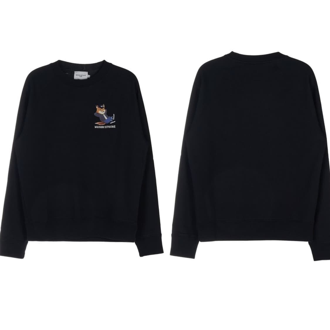 메종키츠네 폭스 프린팅 맨투맨 XXL 상품이미지2