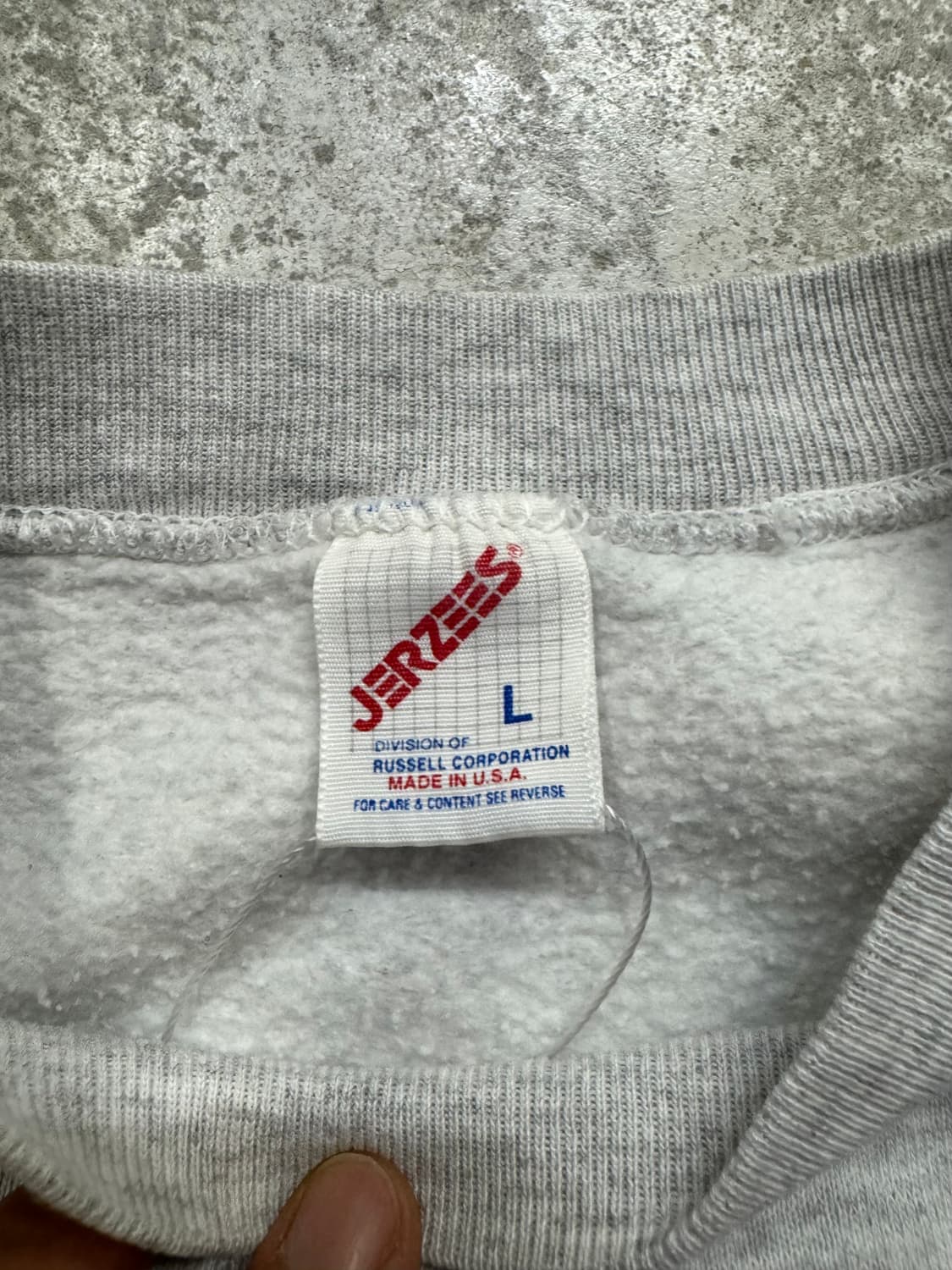 90s JERZEES 스웻셔츠 made in usa 상품이미지3