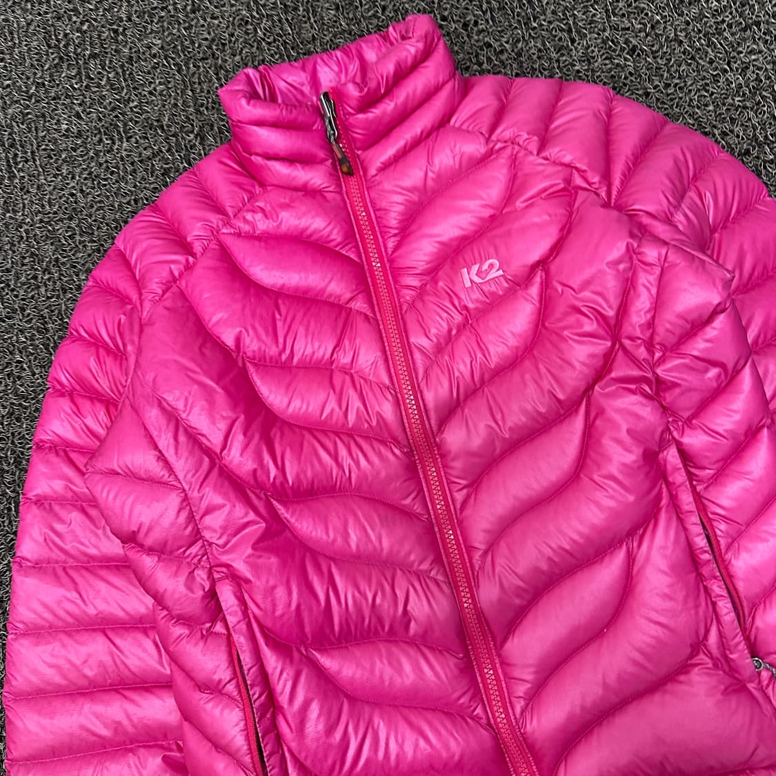K2 케이투 여성 구스다운 패딩 핑크 90사이즈 상품이미지2