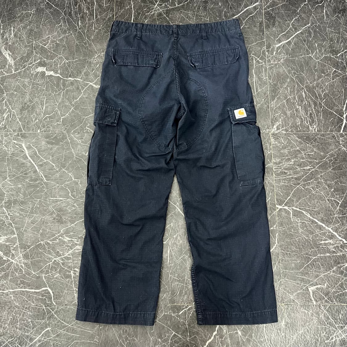 칼하트 WIP 에비에이션 카고팬츠 네이비 상품이미지5