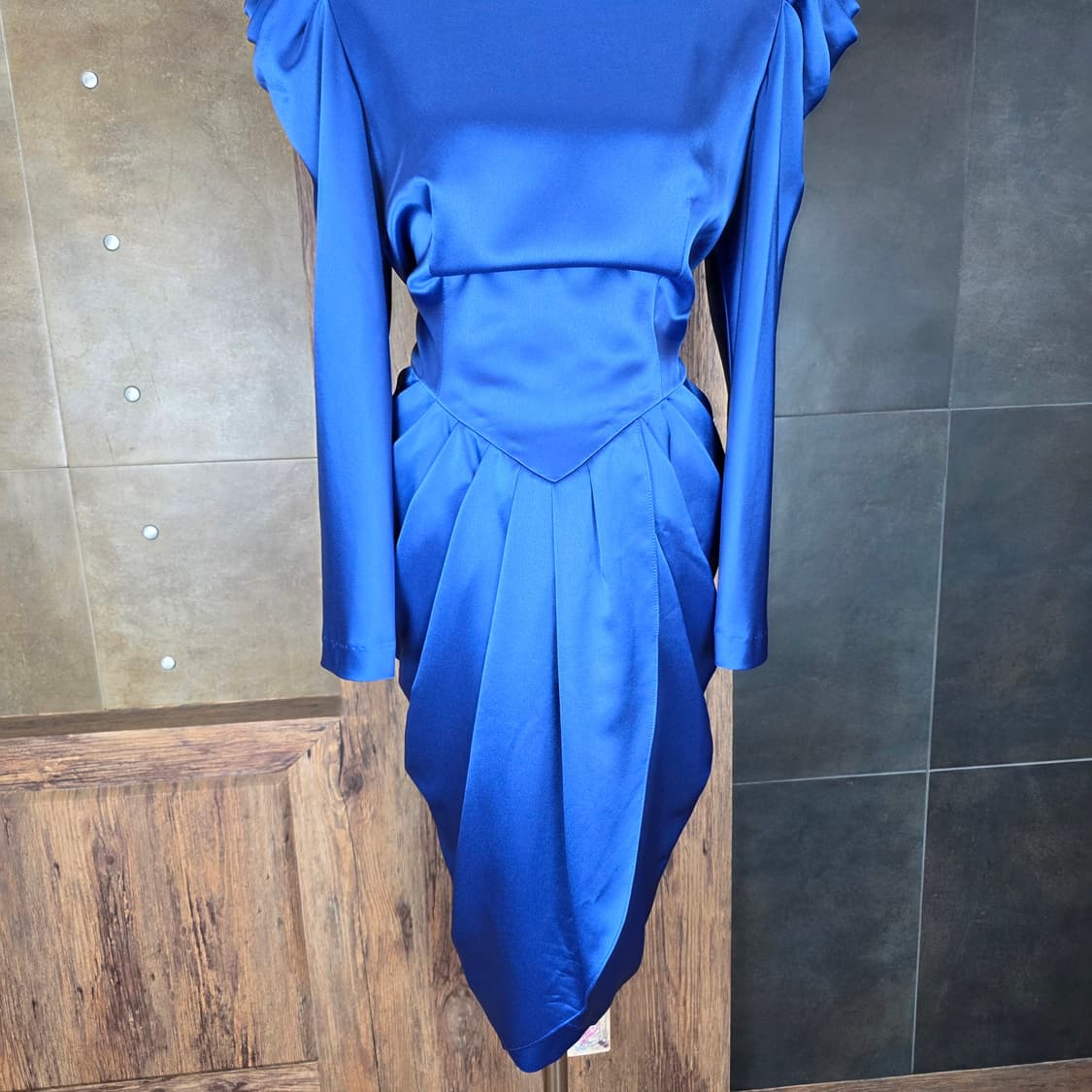 로얄블루 럭셔리 드레스 상품이미지3