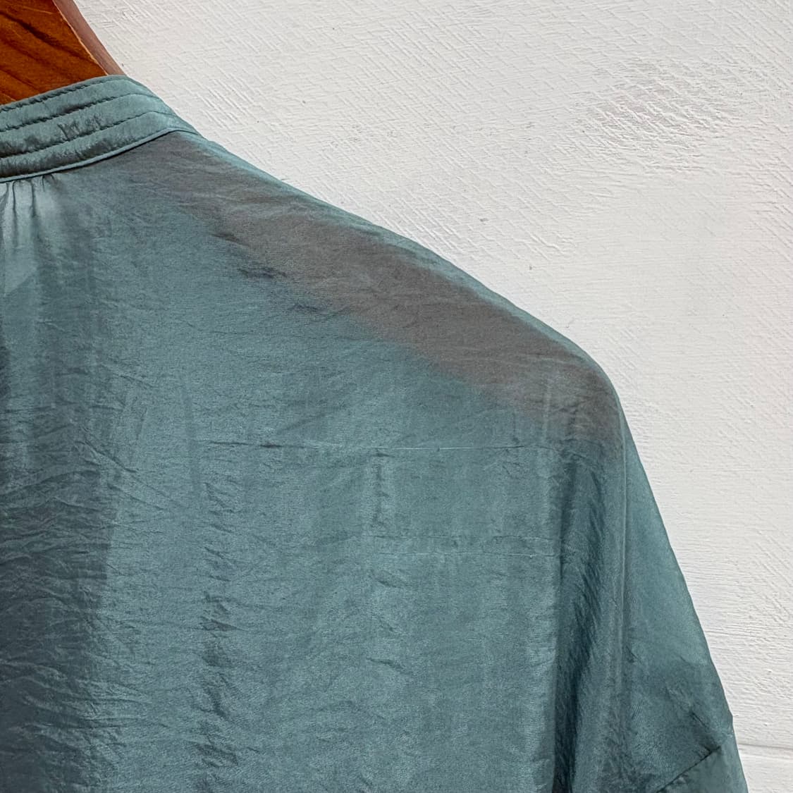 PUBLIC TOKYO 오간자 청록 벌룬 블라우스 JPN 상품이미지7