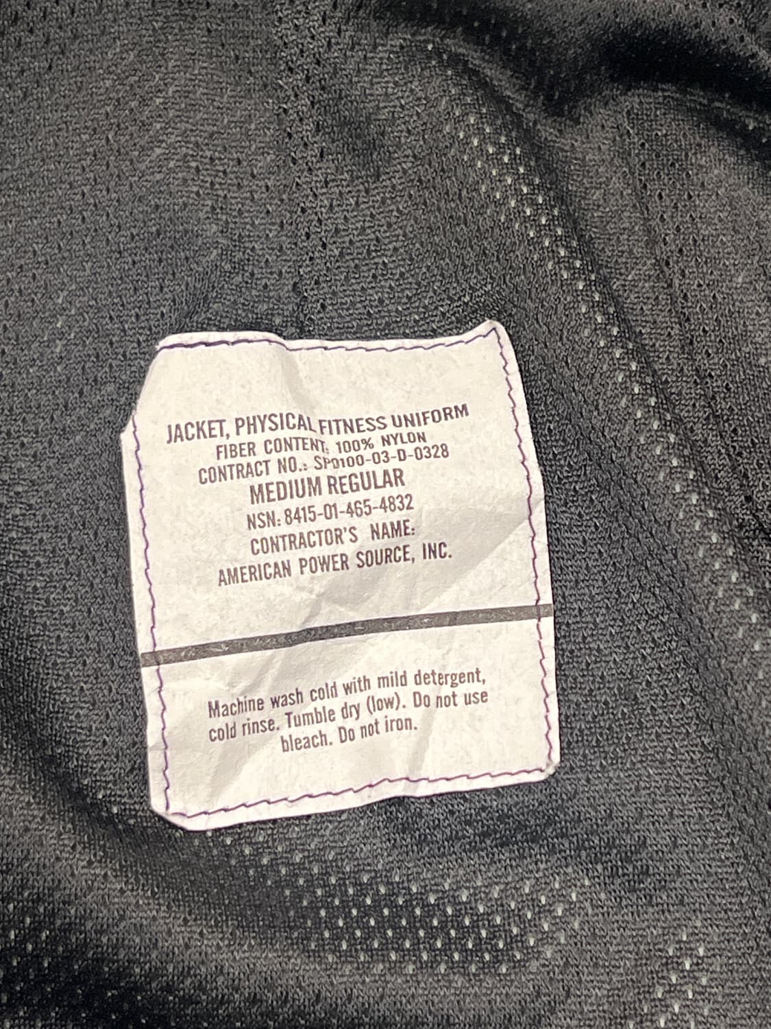 US Army IPFU 바람막이  상품이미지5