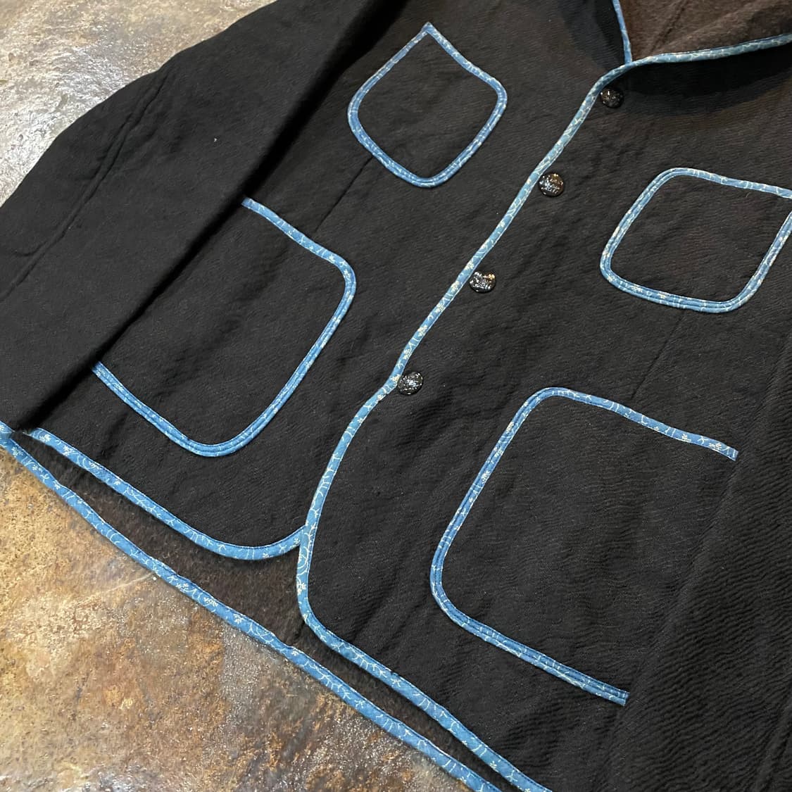 (3) 캐피탈 패치워크 울 자켓 상품이미지3