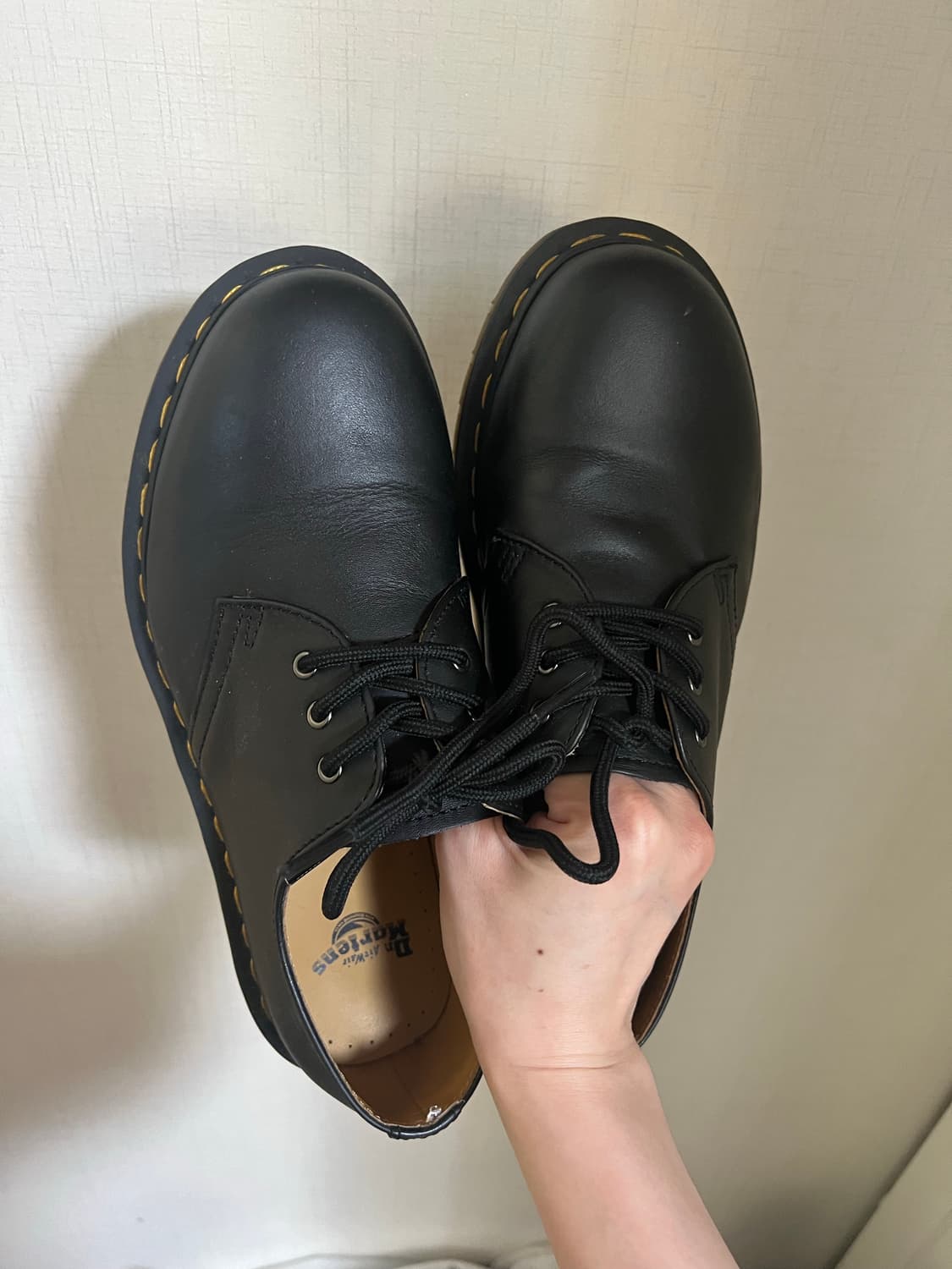 닥터마틴 1461 (3홀) 나파 블랙 ( 상품이미지2