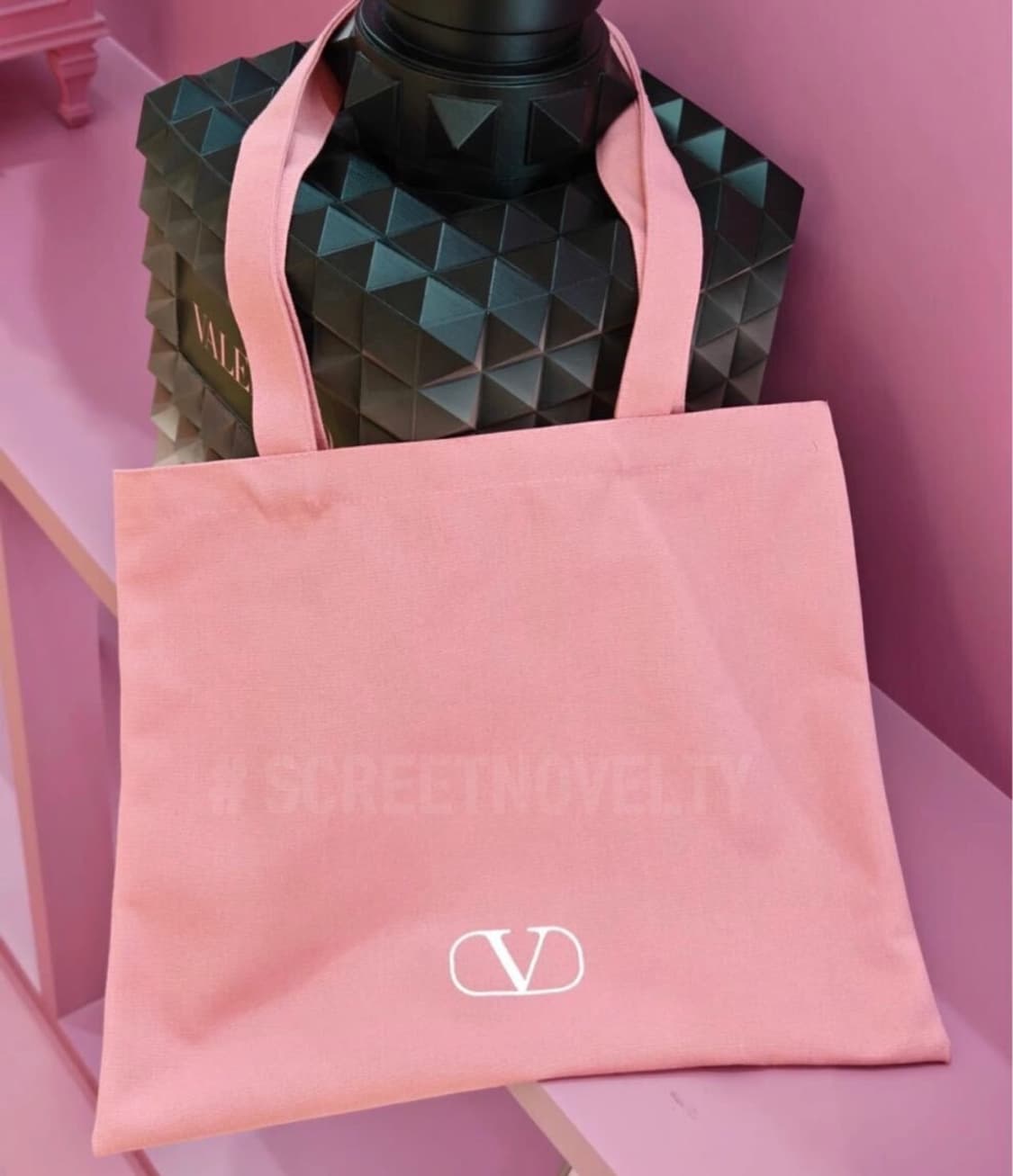  발렌티노뷰티 빅 에코백 숄더백 핑크  상품이미지4
