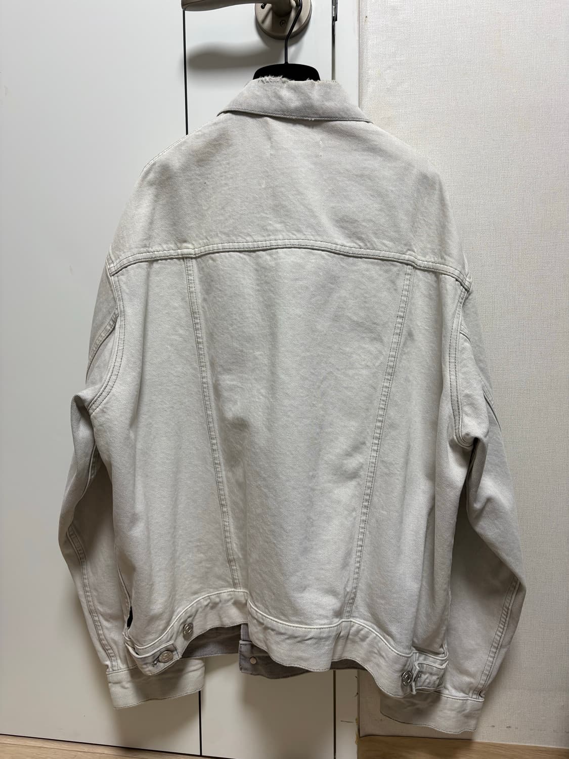 (100) 발렌시아가 자수 데님 청자켓 상품이미지3