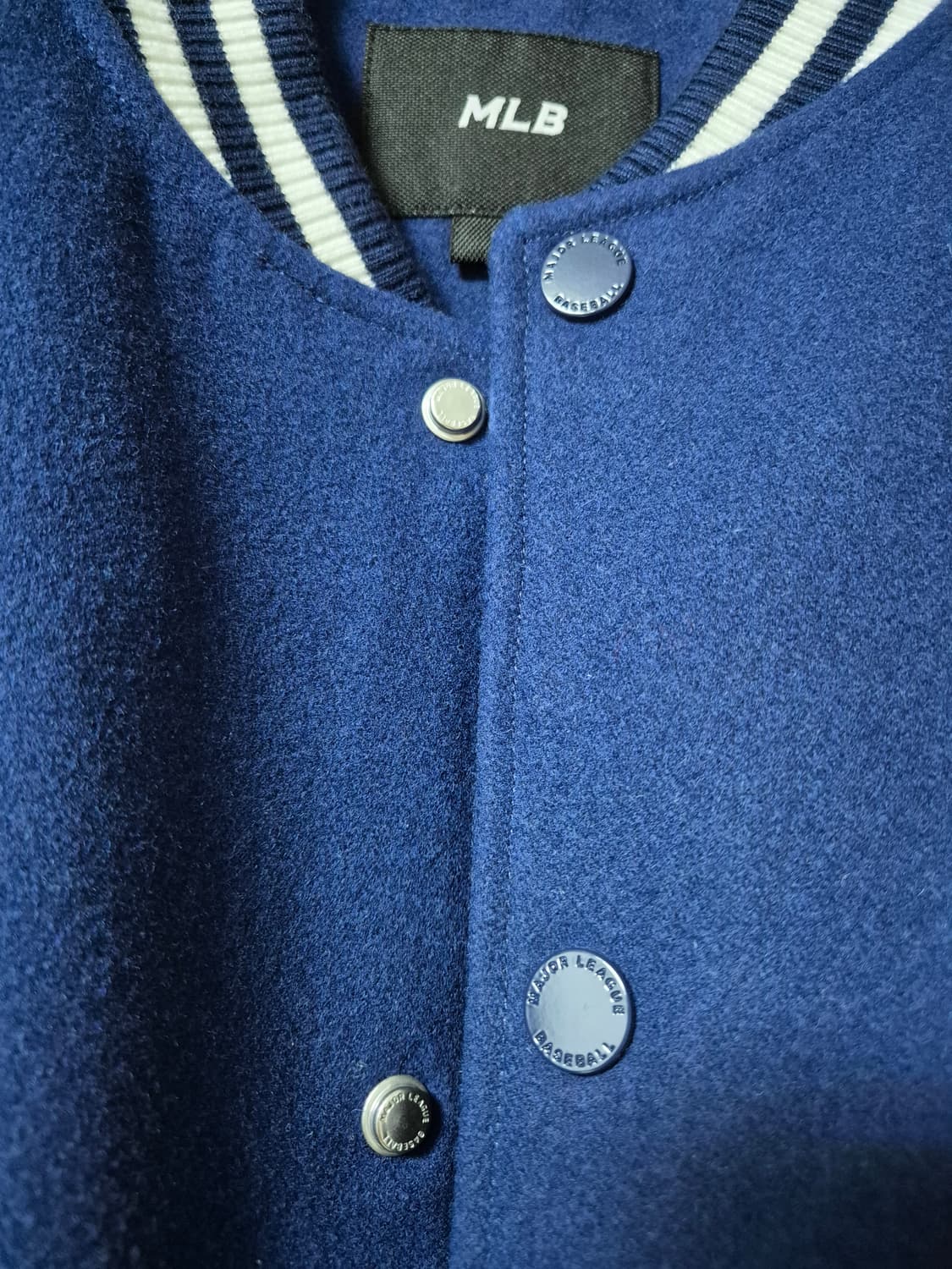 (23년) MLB  엠엘비  네이비 스타디움 자켓 야구점퍼 100 상품이미지5