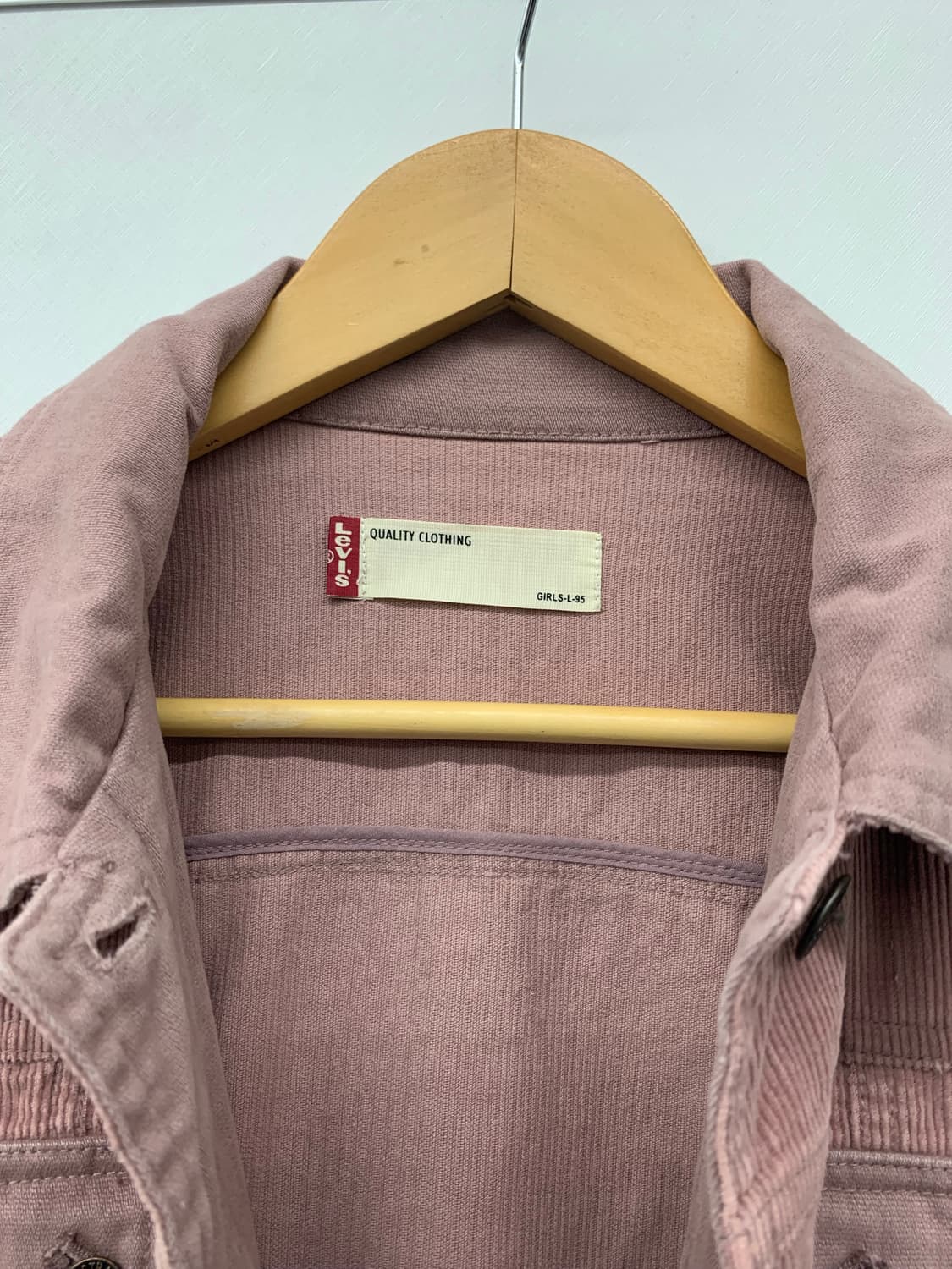 리바이스 핑크 코듀로이 트러커 자켓 상품이미지7