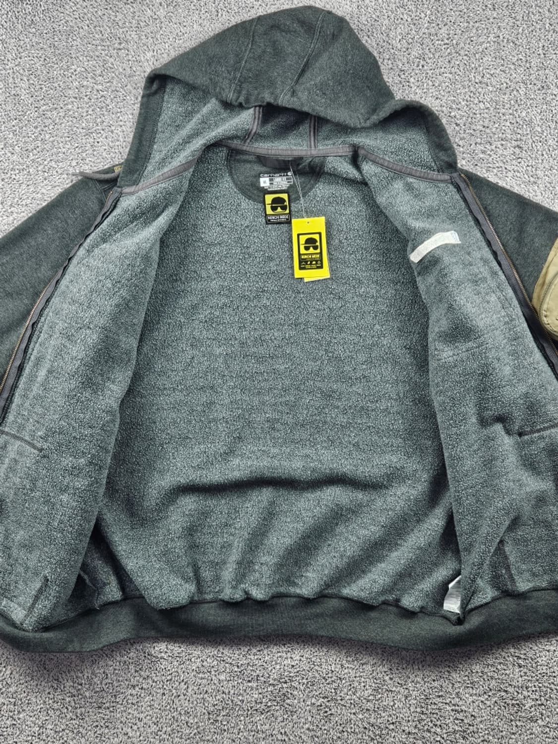 칼하트 유틸리티 베스트 커스텀 스웻 후드 집업 ( XL ) / 11190 상품이미지8