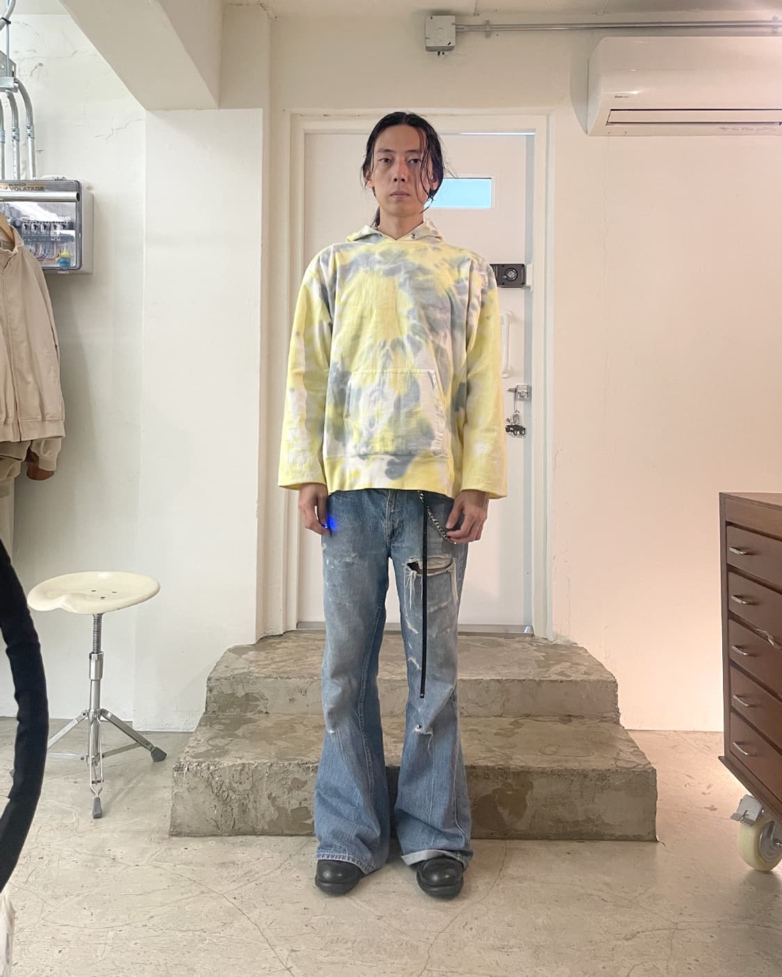 오라리 20SS 타이 다이 후디 5 상품이미지8