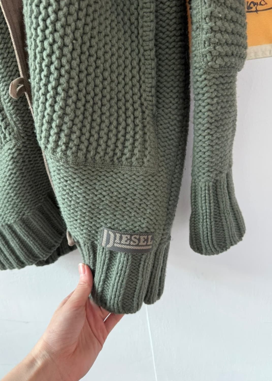 Diesel wool knit hoody zipup 상품이미지8