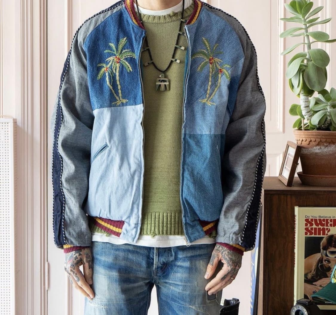 [3] 캐피탈 데님 리스트럭쳐 수베니어 자켓 상품이미지2