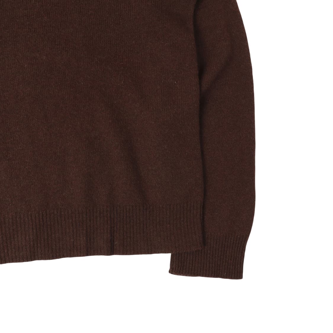 폴로 랄프로렌 브라운 램스울 브이넥 니트 상품이미지4