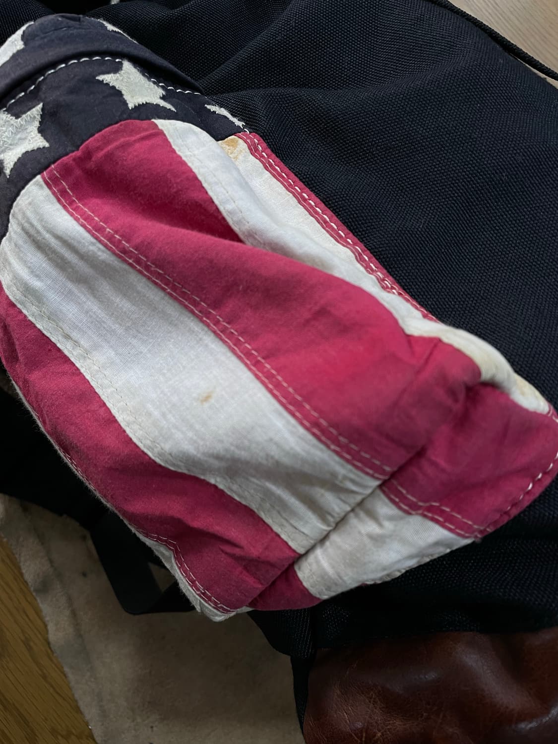 폴로랄프로렌(DS)/캔버스레더패치 백팩 상품이미지4